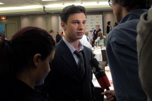 TIFF12 Awards Blackbird actor Alex Ozerov Photo by Jeff Harris
