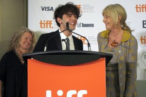 Xavier Dolan TIFF12 awards Photo by Jeff Harris