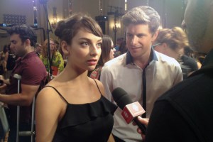 TIFF14 Rising Stars © Jeff Harris Sophie Desmarais, Alexandre Landry