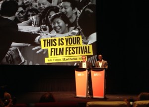TIFF14 Press Launch Piers Handling and Cameron Bailey