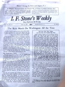 IF Stone Weekly